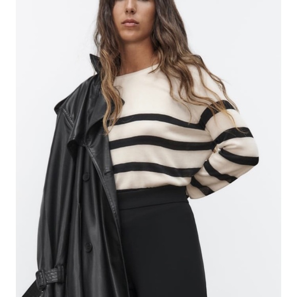 Zara Woman Black Flowy Pants - Picture 11 of 11